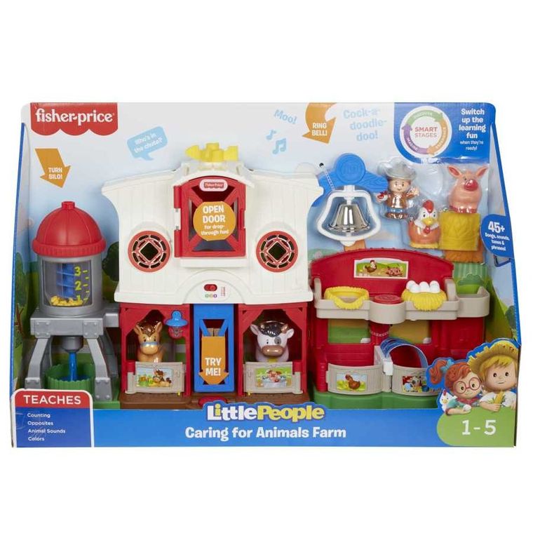 Fisher-Price, Little People, Muzyczna Farma Małego Odkrywcy, zestaw do zabawy