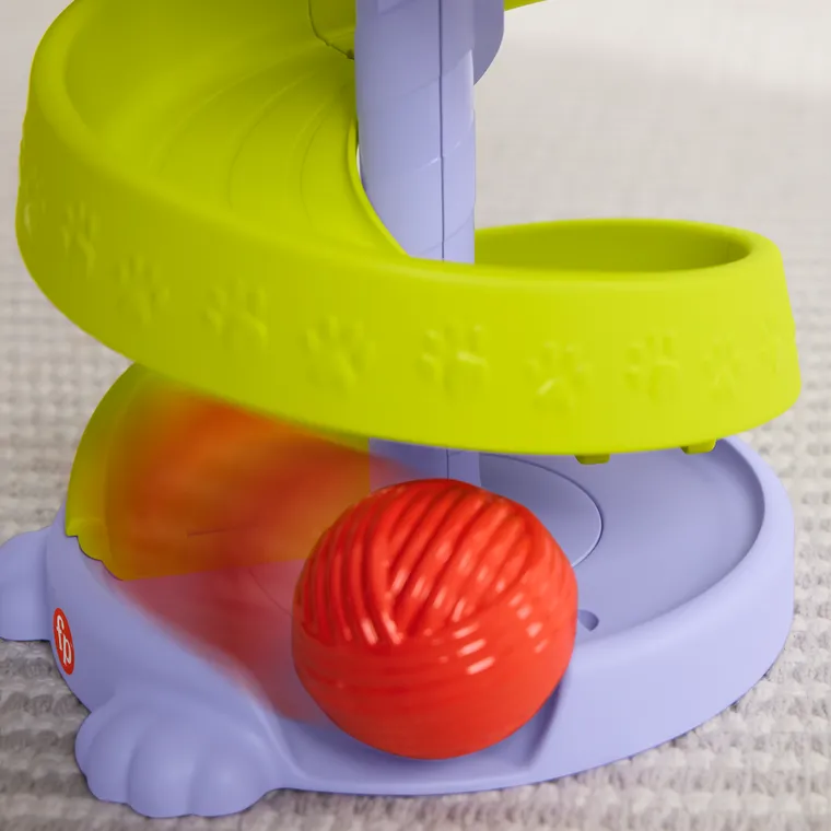 Fisher-Price, Pets, Kocia wieża z piłeczkami, zabawka niemowlęca