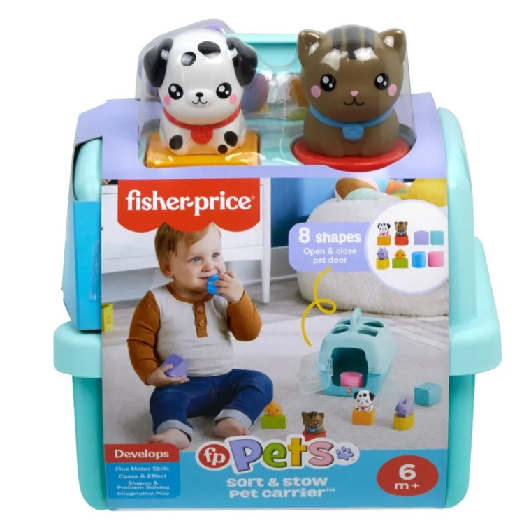 Fisher-Price, Pets, Sorter Transporter, zabawka niemowlęca