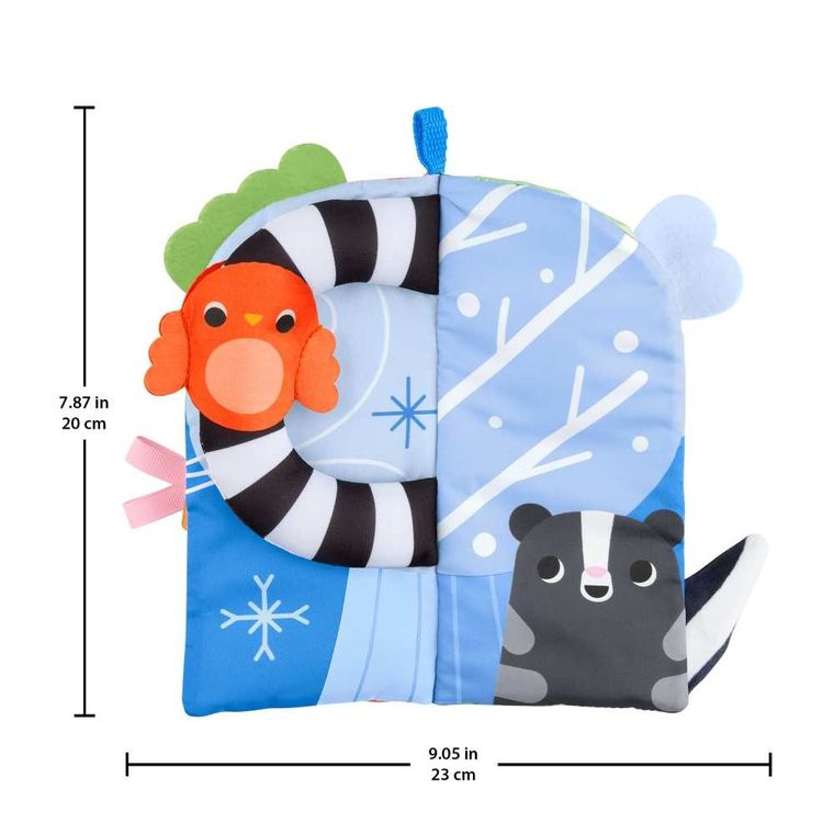 Fisher-Price, Pory roku, miękka książeczka sensoryczna