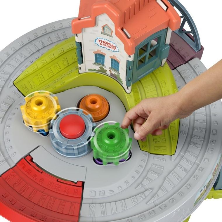 Fisher-Price, Tomek i Przyjaciele, Mój pierwszy kolejowy stolik, zestaw