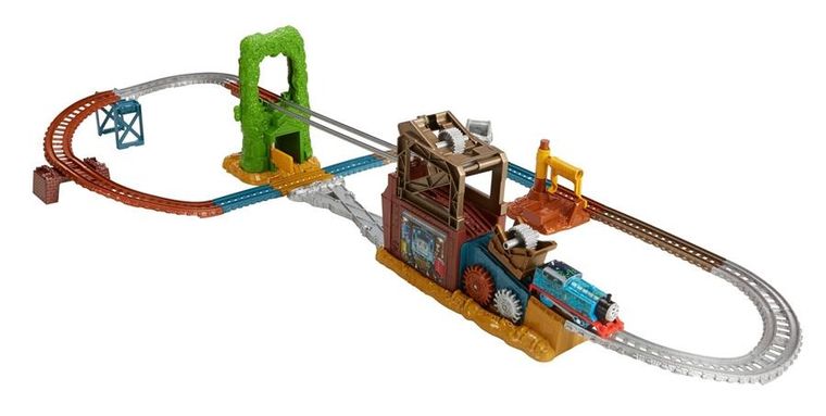 Fisher-Price, Tomek i Przyjaciele, Ucieczka ze złomowiska, zestaw z lokomotywką