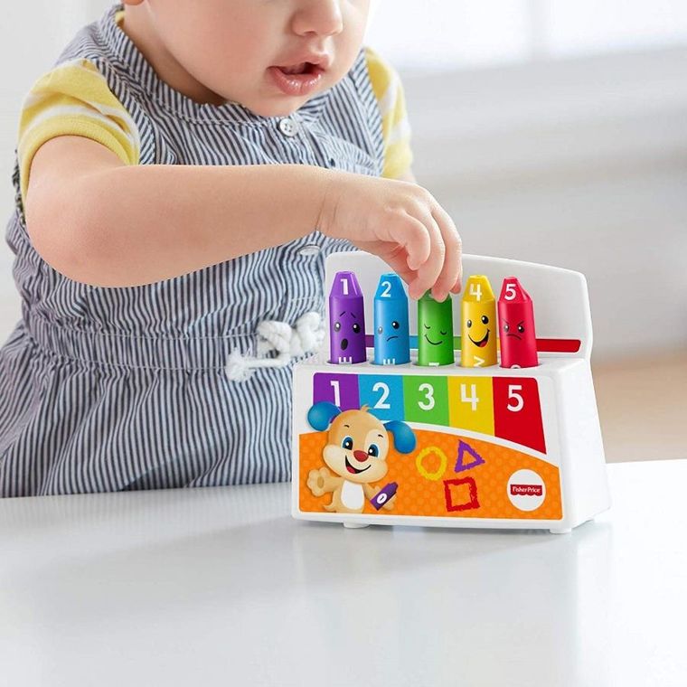 Fisher-Price, Uczące kredki „Kolorki-Humorki”, zabawka niemowlęca