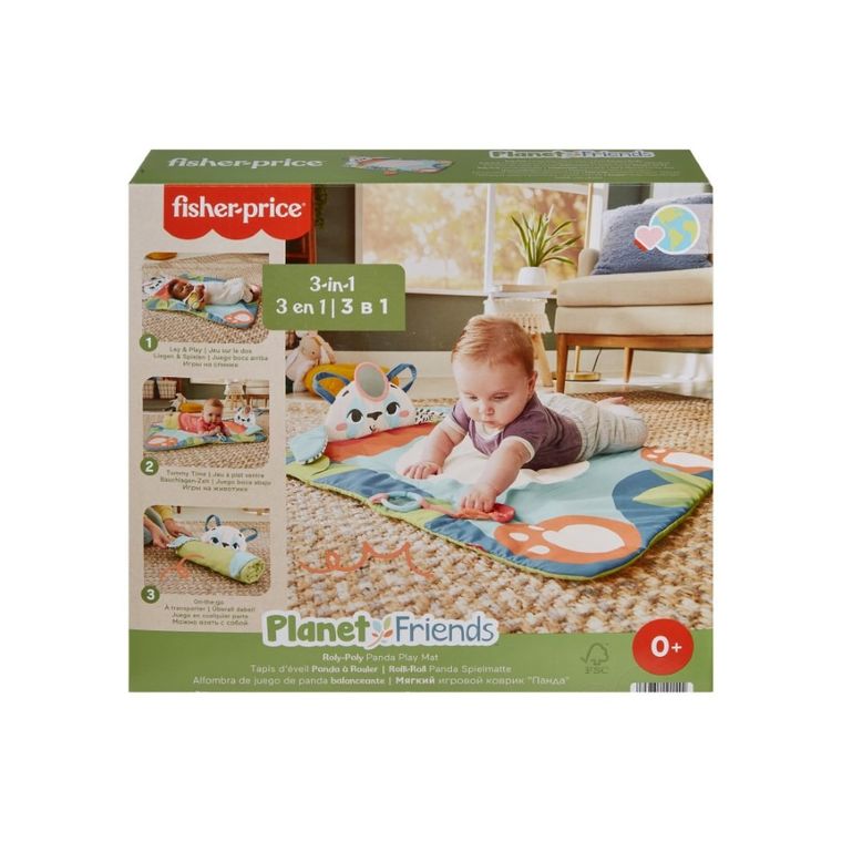 Fisher-Price, Wesoła Panda Mata 3w1, zabawka niemowlęca