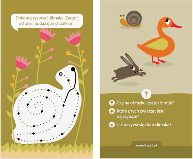 Fiszki. Grajki. Książeczka. 3-4 latki