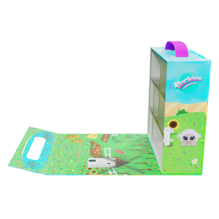 Flockies, walizka z unikatowym kotkiem Caroline