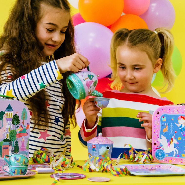 Floss & Rock, Bajkowy Świat, zestaw do herbaty z grającym czajniczkiem