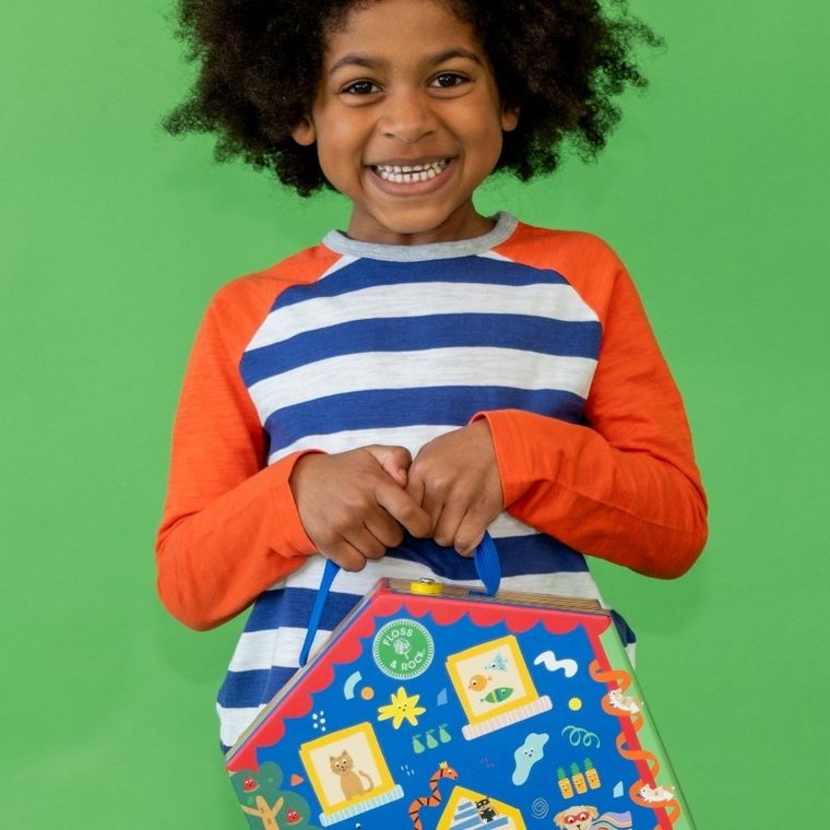 Floss & Rock, Zwierzaki, Wesoły domek, zestaw 12 figurek