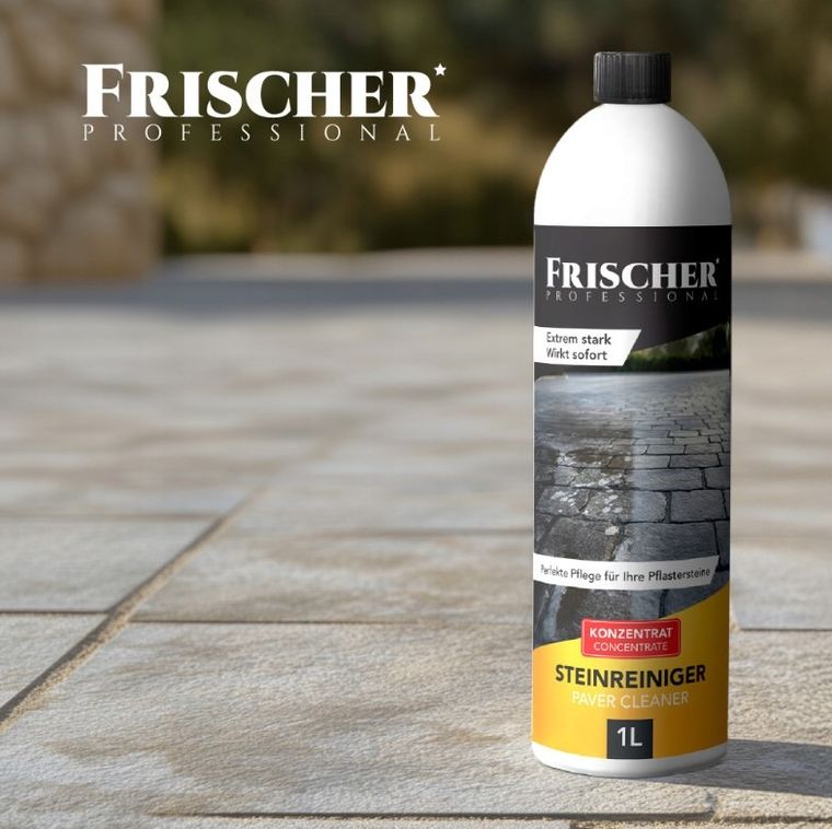Frischer, koncentrat do czyszczenia kostki brukowej i kamienia, 1000 ml
