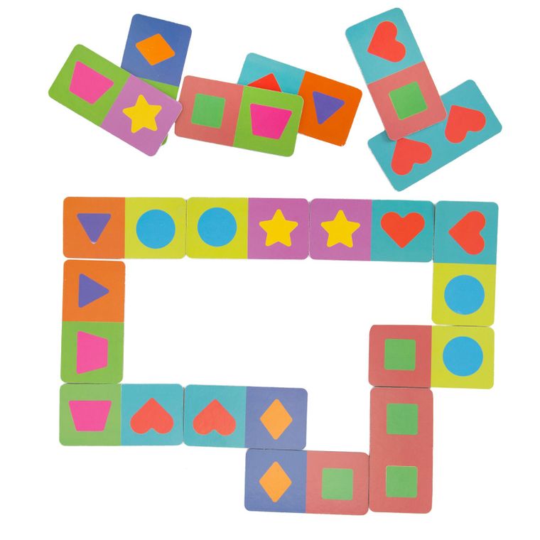 Funny Gamers, Animal, zestaw 4w1, puzzle + memory + domino + fiszki, 124 elementy