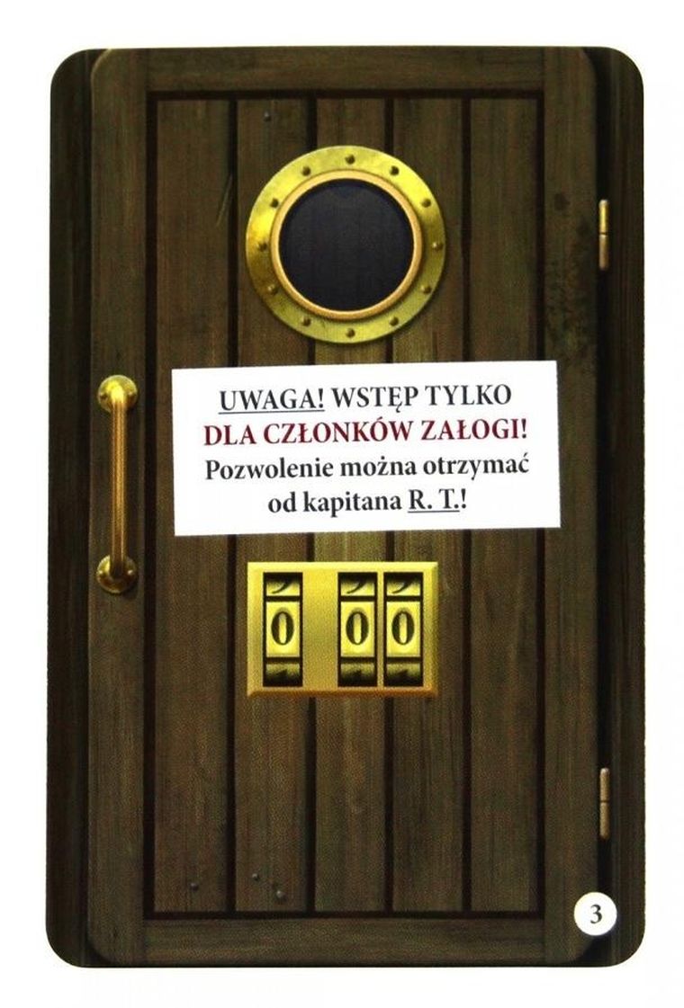 G3, Żegluga w nieznane, Escape Game, gra karciana