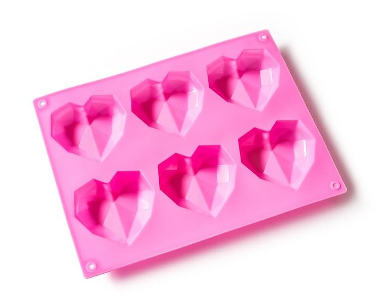 Gadget Master, foremka do pieczenia muffinek, serduszka 3D