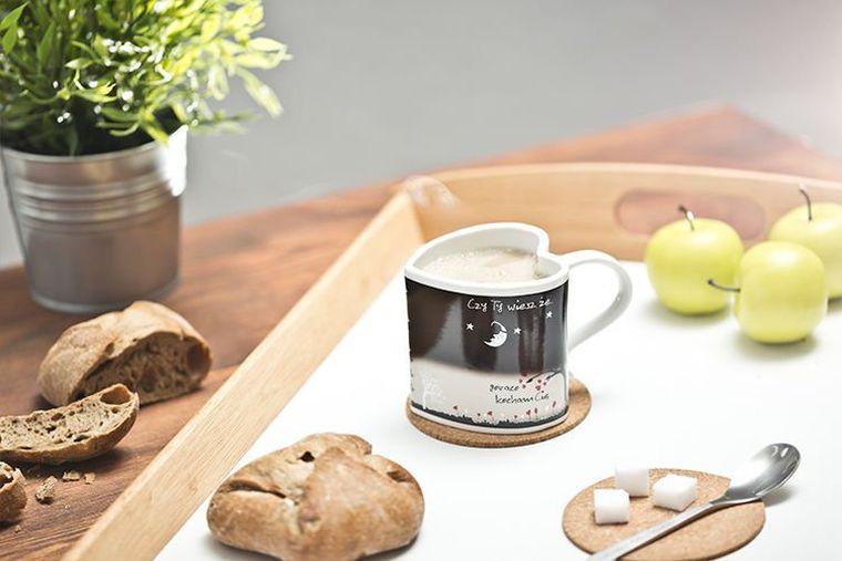 Gadget Master, kubek uczuciowy, Serce