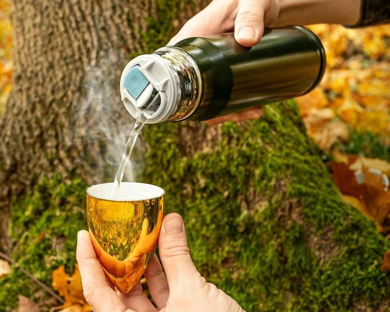 Gadget Master, termos, pocisk artyleryjski max, army green, 500 ml