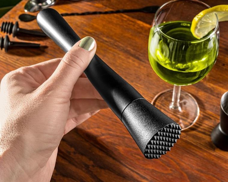 Gadget Master, zestaw barmański z wędzeniem whisky Deluxe 2w1