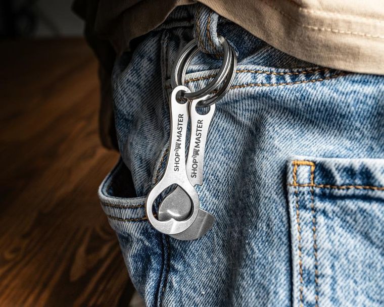 Gadget Master, żeton i otwieracz, Shop Master, 2 szt.