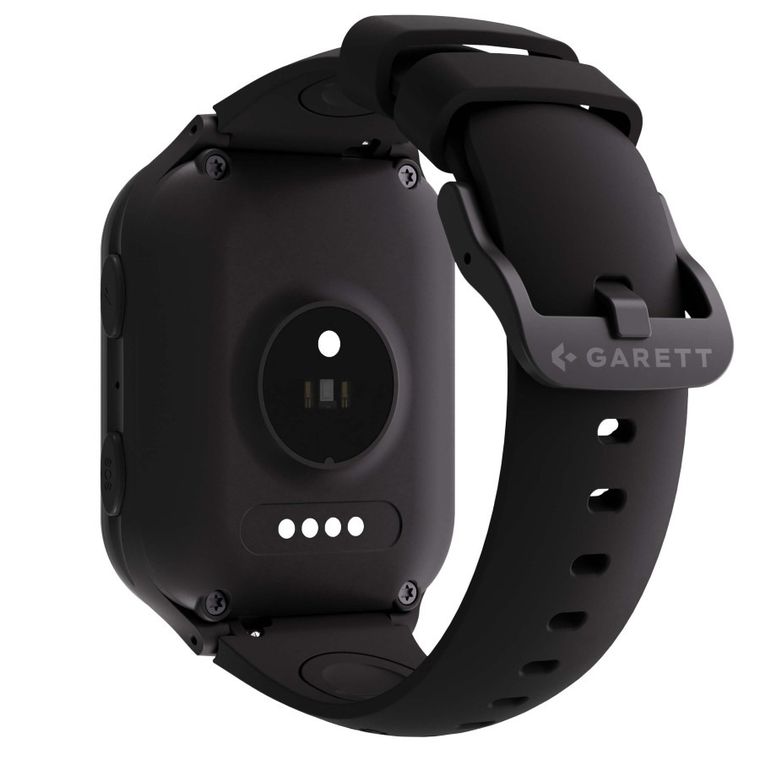 Garett Kids, eSIM, smartwatch, 4G, czarny