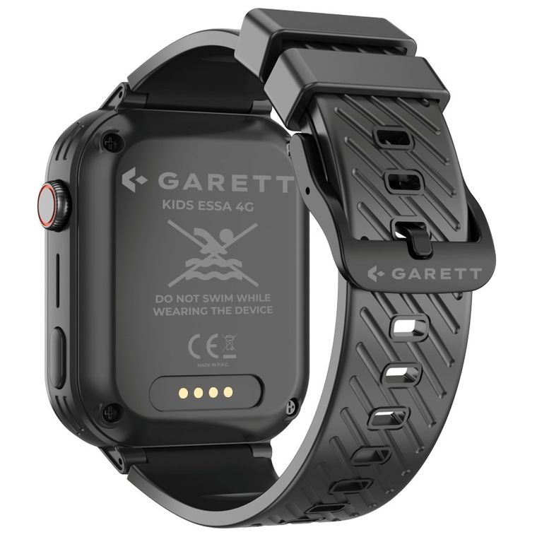 Garett Kids, Essa 4G, smartwatch, czarny