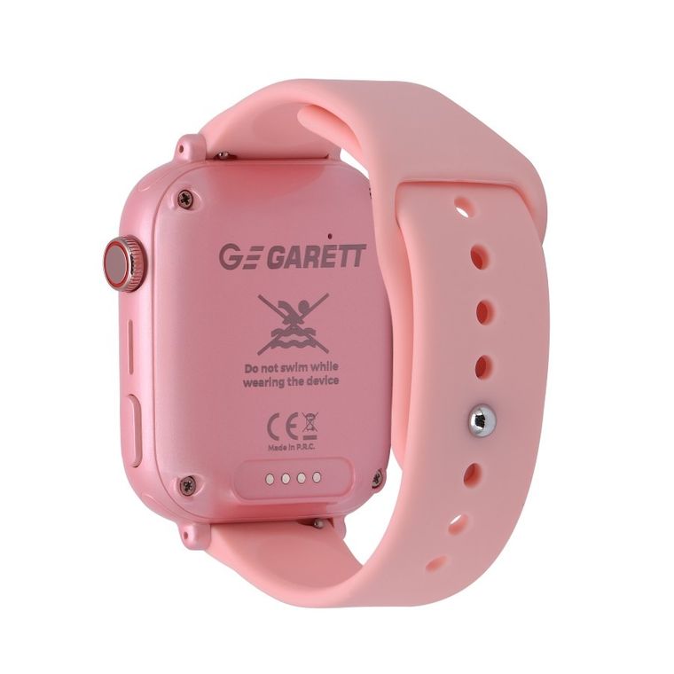 Garett Kids, N!ce Pro 4G, smartwatch, różowy