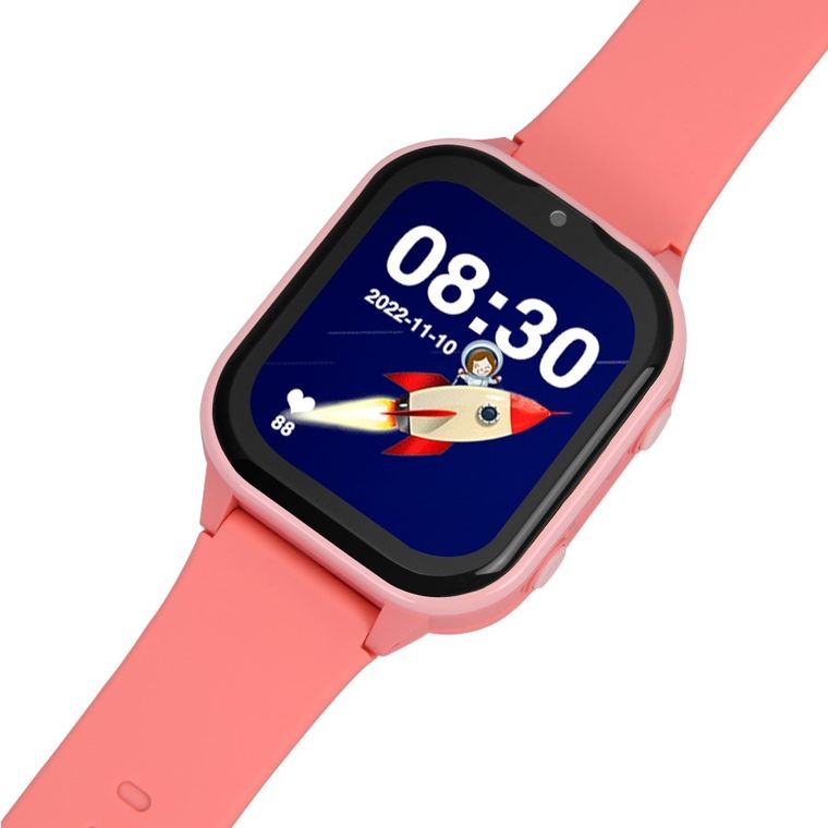 Garett Kids, Sun Ultra 4G, smartwatch, różowy