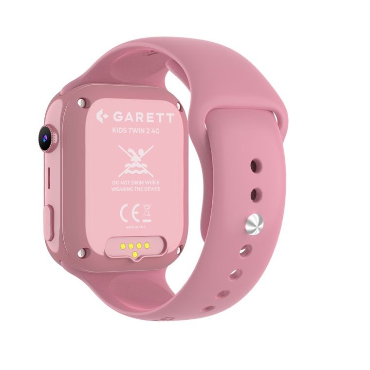 Garett, Kids Twin 2, smartwatch, 4G, różowy