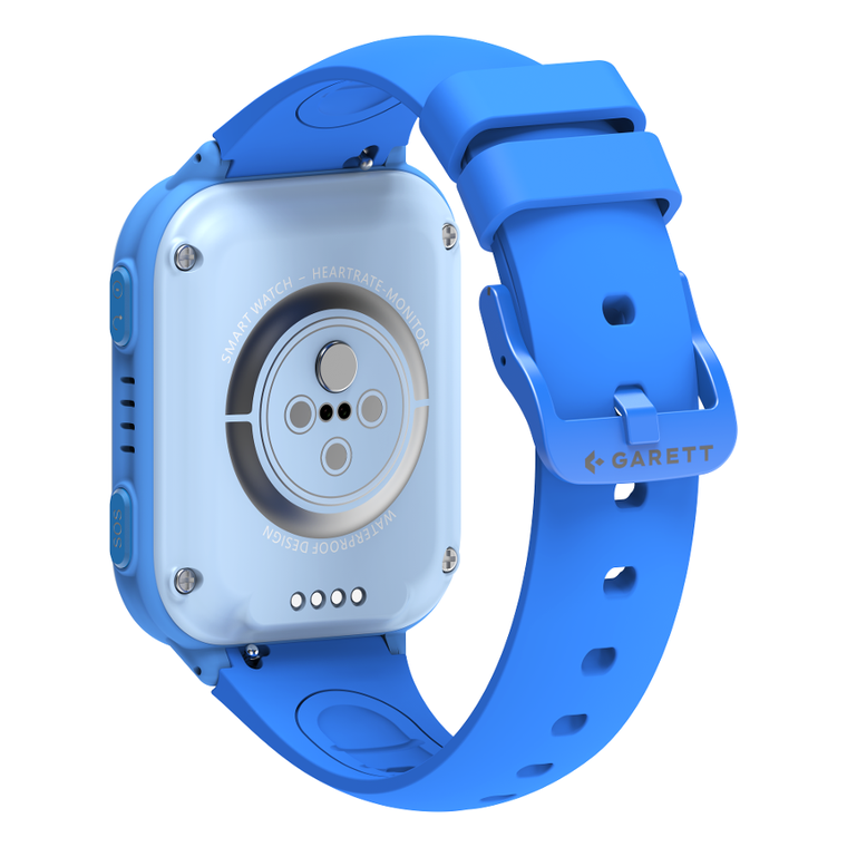 Garett, Kids Vibe AI, smartwatch 4G, niebieski
