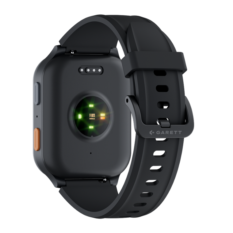 Garett, Senior Vita, smartwatch 4G, czarny
