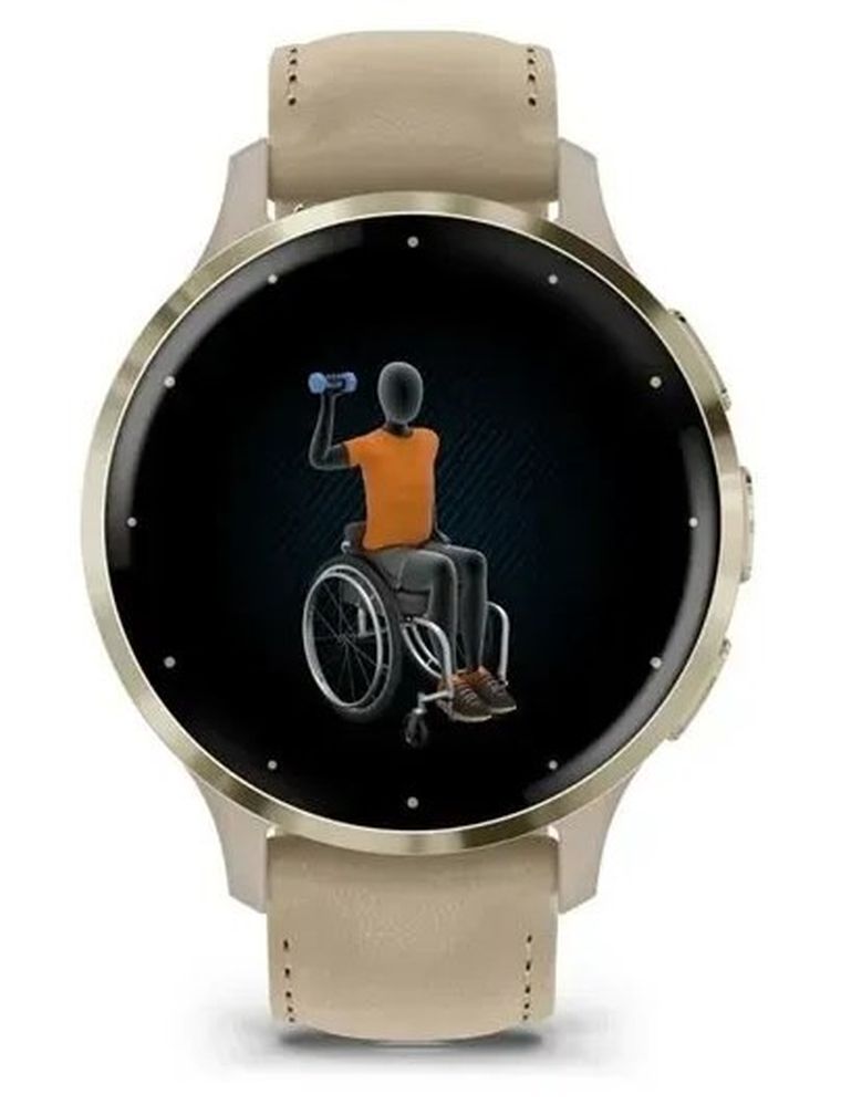 Garmin, Venu 3S, zegarek, soft gold, 41mm