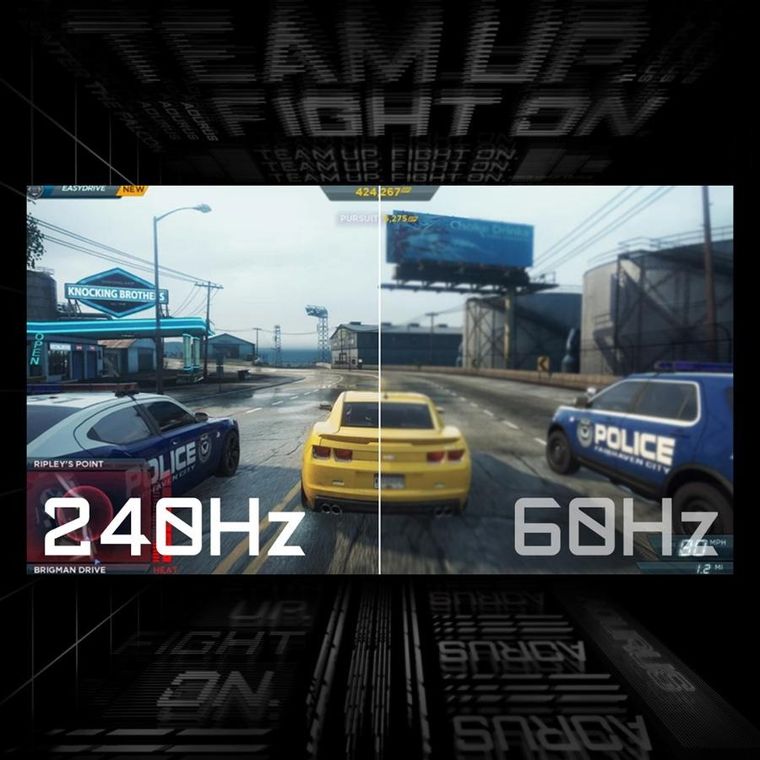 Gigabyte, monitor, 27", GS27Q X WQHD IPS  HDMIx2 DPx2 240Hz