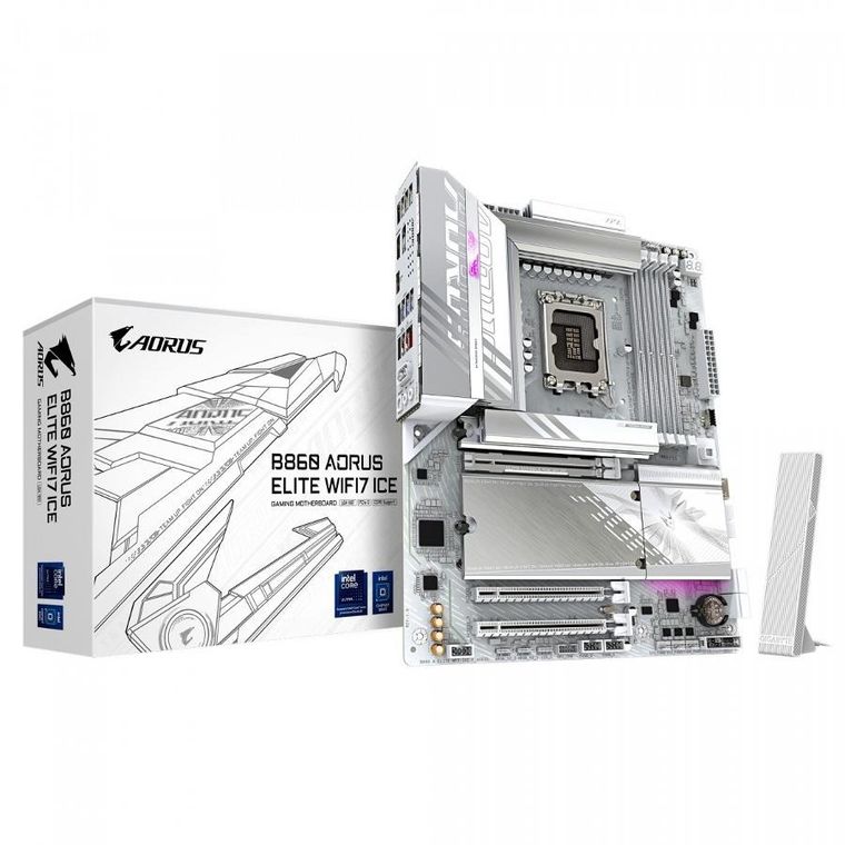 Gigabyte, płyta główna, B860 AORUS ELITE WF7 ICE