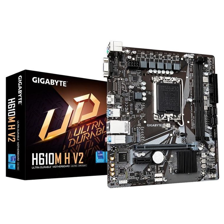 Gigabyte, płyta główna, H610M H V2 s1700 2DDR5 HDMI/DSUB M.2 mATX
