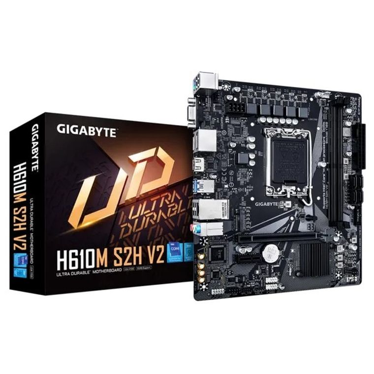 Gigabyte, płyta główna, H610M S2H V2 s1700 2DDR 5 DP/HDMI/DSUB M.2 mATX