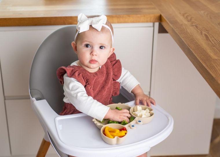 GiliGums, Krab, talerz, beżowy