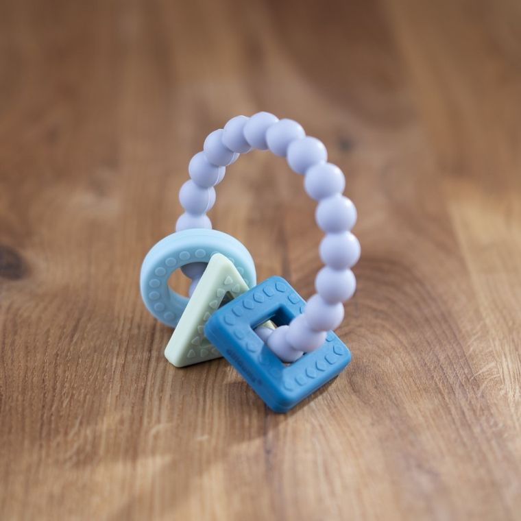 GiliGums, Kształty, gryzak z zawieszkami, 0m+