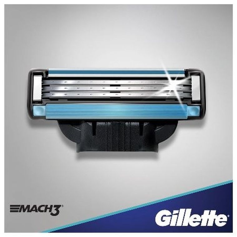 Gillette, wkłady ostrza do maszynki Mach3, 4 szt.