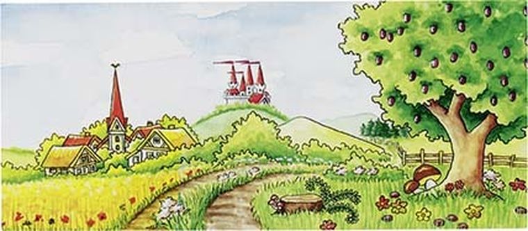 Goki, Teatrzyk stolikowy, zabawka drewniana