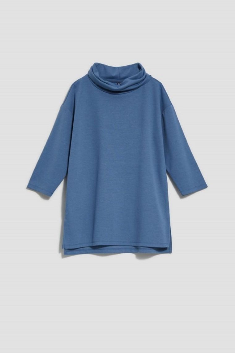 Golf damski, niebieski, Moodo