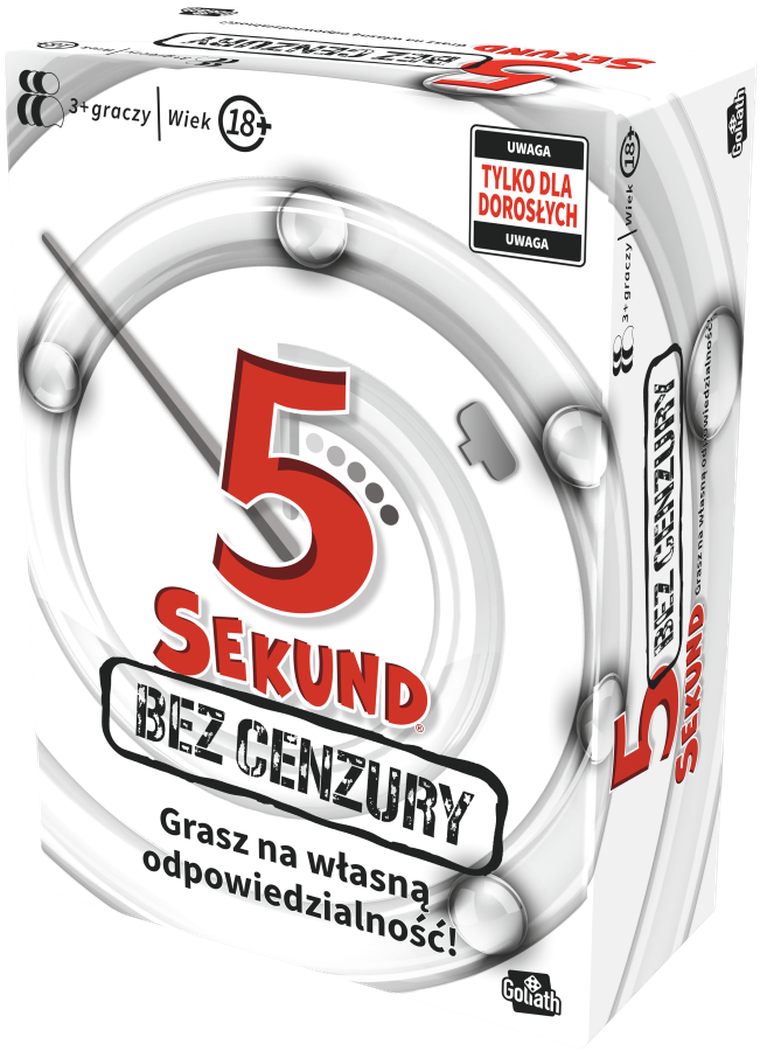 Goliath, 5 Sekund, Bez Cenzury, gra towarzyska