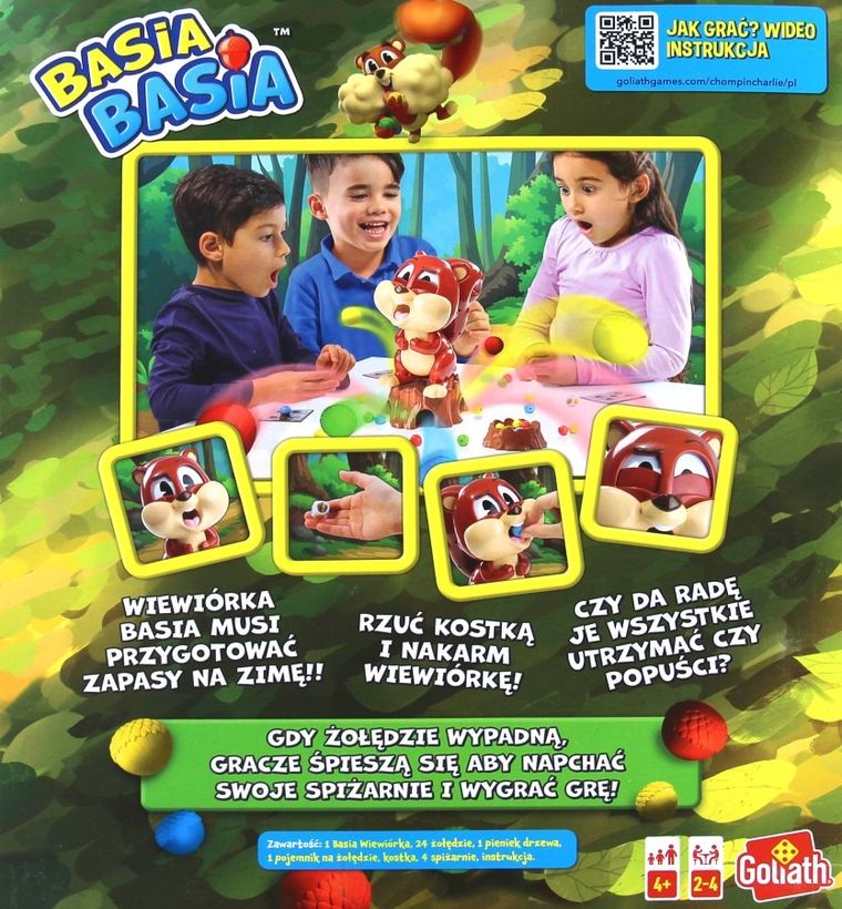 Goliath, Basia Basia, familijna gra zręcznościowa