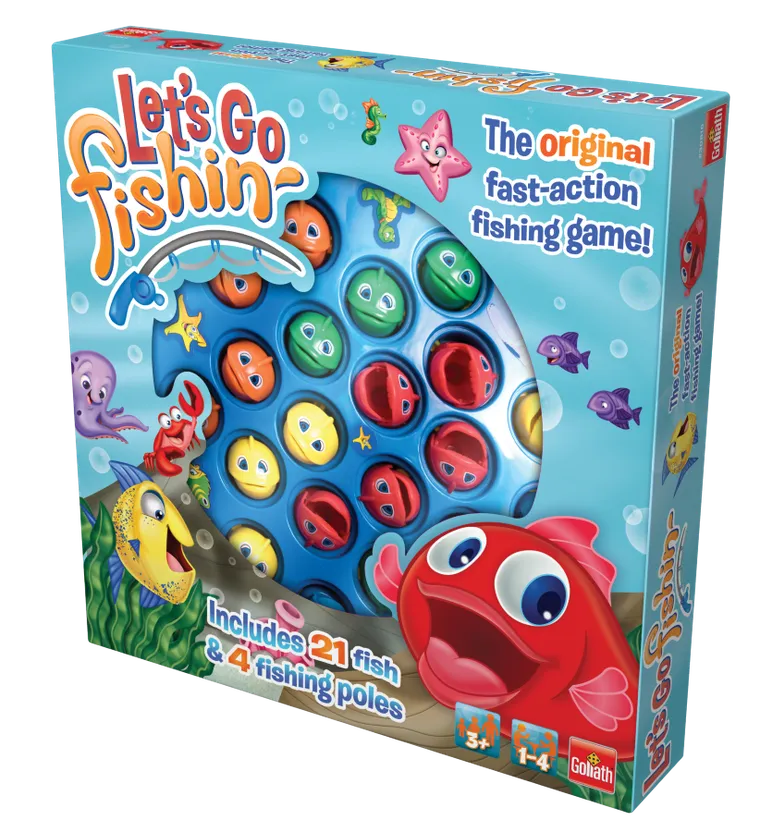 Goliath, Let's Go Fishin' Original, Chodźmy na rybki, zręcznościowa gra familijna