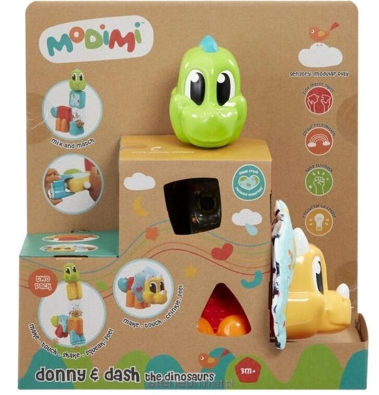 Goliath, Modimi, Dinozaury Donny i Dash, zabawka sensoryczna