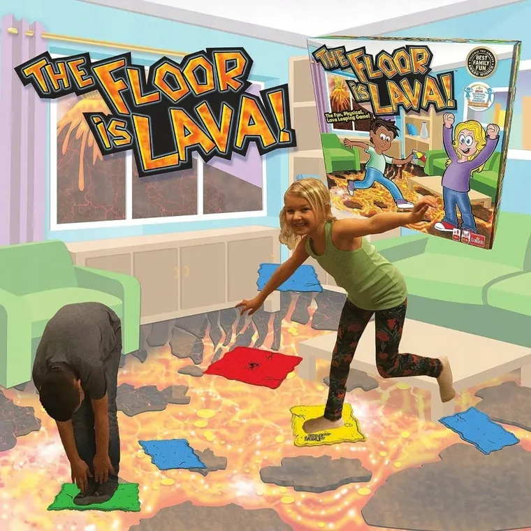 Goliath, Podłoga to lawa, familijna gra zręcznościowa