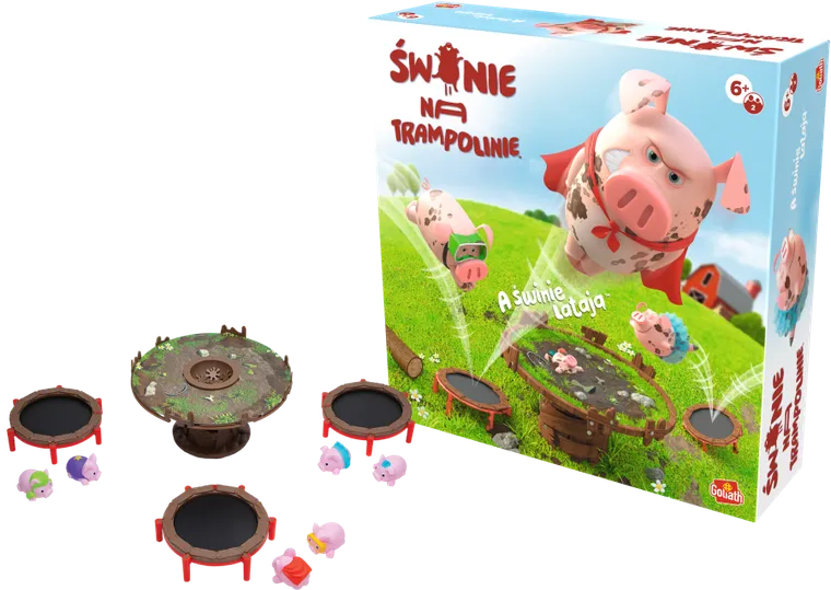 Goliath, Świnie na Trampolinie, gra zręcznościowa