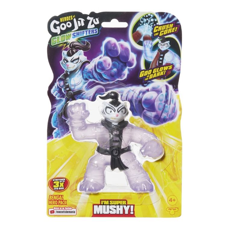 Goo Jit Zu, Glow Shifters, Bengal, figurka świecąca w ciemności, GOJ42504
