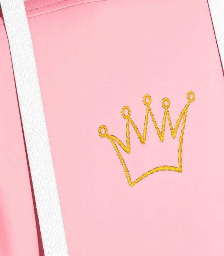 Gordon Trade, fotel gamingowy z podnóżkiem, regulowany, poduszka masująca, różowy-biały