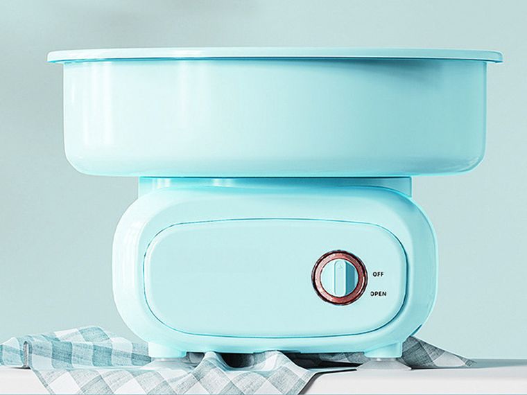 Gordon Trade, maszyna do waty cukrowej, niebieska