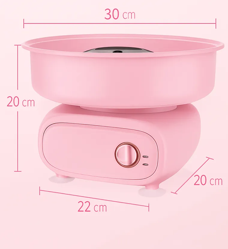 Gordon Trade, maszyna do waty cukrowej, rózowa