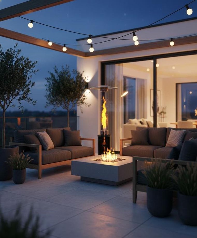 Gordon Trade, ogrzewacz ogrodowy, gazowy, osłona ochronna, 5000-12500W