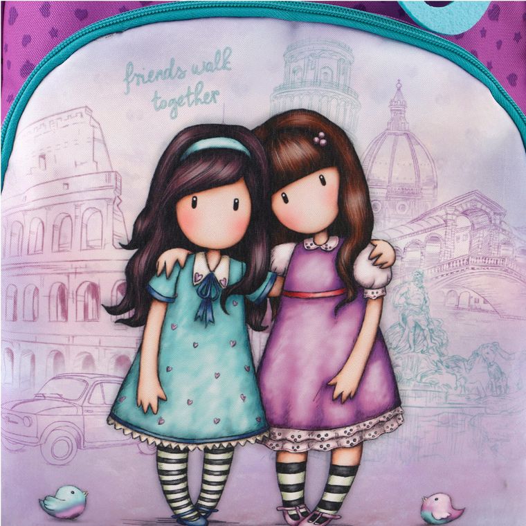 Gorjuss, Friends Walk Together, plecak