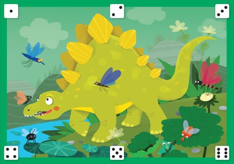 Granna, Moje Dinozaury, układanka edukacyjna